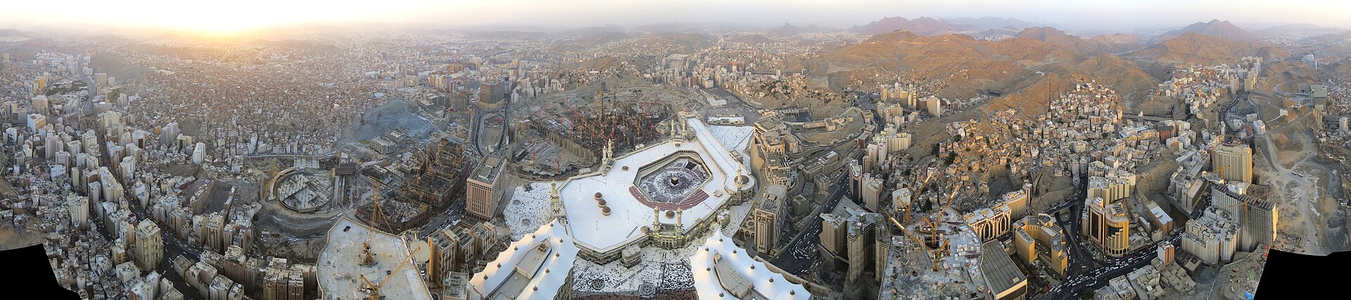 Kutsal topraklar panoramik görünümü